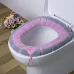 Warm Plush Washable Thicken Toilet Seat Cover Pads Mat - Image 16