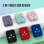 3-in-1 Data Cable Phone Stand - Image 5