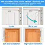 Automatic Door Self-Closing Hinge - Image 6