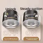 Adjustable Vacuum‑Magnetic Telescopic Car Phone Mount | Mechanical Suction Stand for All Smartphones - Image 4