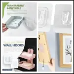 Transparent Double-sided Adhesive Wall Hooks - Image 6