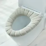 Warm Plush Washable Thicken Toilet Seat Cover Pads Mat - Image 2