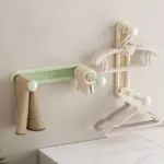 Clothes Hanger Storage Rack & Multifunctional Adjustable Hanger Organizer