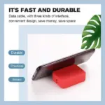 3-in-1 Data Cable Phone Stand - Image 9