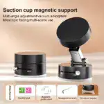 Adjustable Vacuum‑Magnetic Telescopic Car Phone Mount | Mechanical Suction Stand for All Smartphones - Image 6
