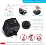 All-in-One Universal Travel Adapter - Image 9