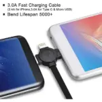 3-in-1 Data Cable Phone Stand - Image 11
