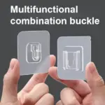 Transparent Double-sided Adhesive Wall Hooks - Image 8