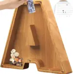 Piggy Bank-Wood Gift For Kids - Image 10