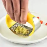 Stainless Steel Ring Garlic Press - Image 6