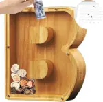 Piggy Bank-Wood Gift For Kids - Image 11