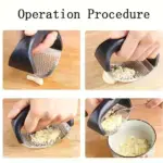 Stainless Steel Ring Garlic Press - Image 7