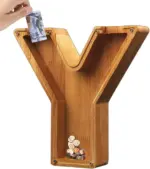 Piggy Bank-Wood Gift For Kids - Image 34