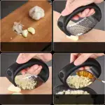Stainless Steel Ring Garlic Press - Image 8
