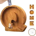 Piggy Bank-Wood Gift For Kids - Image 26