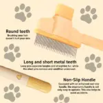 Pet Grooming Comb for Dogs & Cats - Image 4