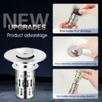 Universal Stainless Steel Drain Strainer - Image 4
