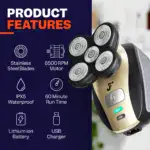 Effortless Head Shaving: Must-Have Shaver For Bald Guys - Image 3