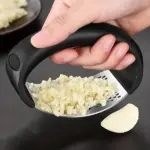 Stainless Steel Ring Garlic Press