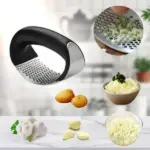 Stainless Steel Ring Garlic Press - Image 2