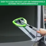 Car Windshield Cleaning Tool with Extendable Handle - Image 3