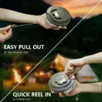 Outdoor lighting camping lantern roll atmosphere light - Image 5