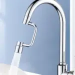 Universal sink faucet - 1080° Rotatable Faucet Aerator Extension - Image 2