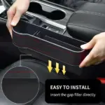 Leather Multifunctional Car Seat Organizer - Image 2