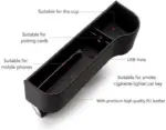 Leather Multifunctional Car Seat Organizer - Image 8