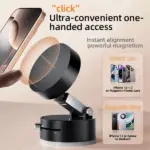 Foldable Vacuum Magnetic Phone Holder – Portable Suction Mount Stand - Image 10