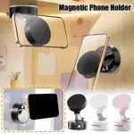 Foldable Vacuum Magnetic Phone Holder – Portable Suction Mount Stand - Image 2