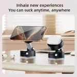 Foldable Vacuum Magnetic Phone Holder – Portable Suction Mount Stand - Image 5