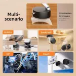 Foldable Vacuum Magnetic Phone Holder – Portable Suction Mount Stand - Image 7