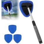 Rotating Microfiber Window Cleaner – 180° Swivel Glass Cleaning Tool - Image 8