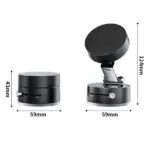 Foldable Vacuum Magnetic Phone Holder – Portable Suction Mount Stand - Image 8