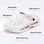 3D Cloud EVA Comfort Clogs - Breathable Lightweight Cushioned Slip-On Shoes - Image 7